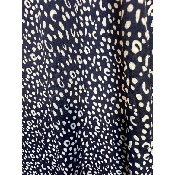 Dressbarn Womens 2-Piece Blazer & Dress Set Size 14 Navy & White Polka Dot Retro - Picture 10 of 16